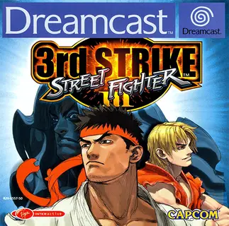 Carátula de Street Fighter III 3rd Strike (Dreamcast)