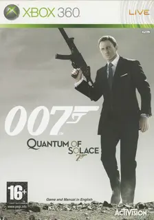 Carátula de 007 Quantum of Solace (Xbox 360)